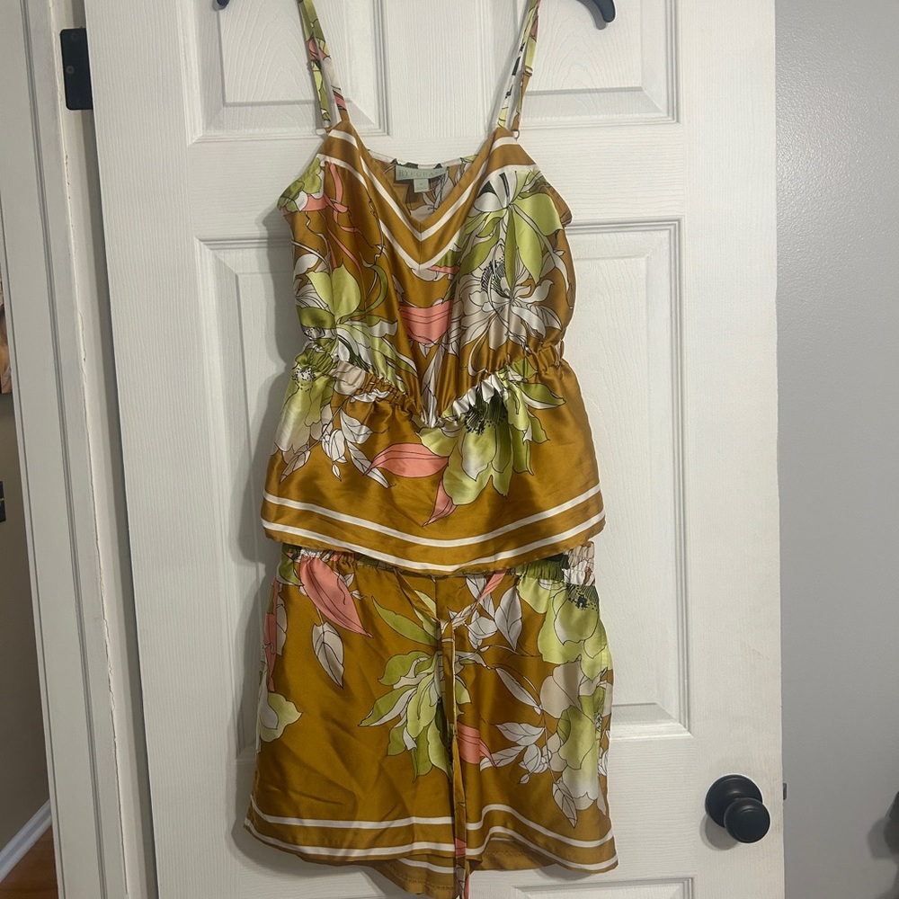 Floral Women's Shorts Set